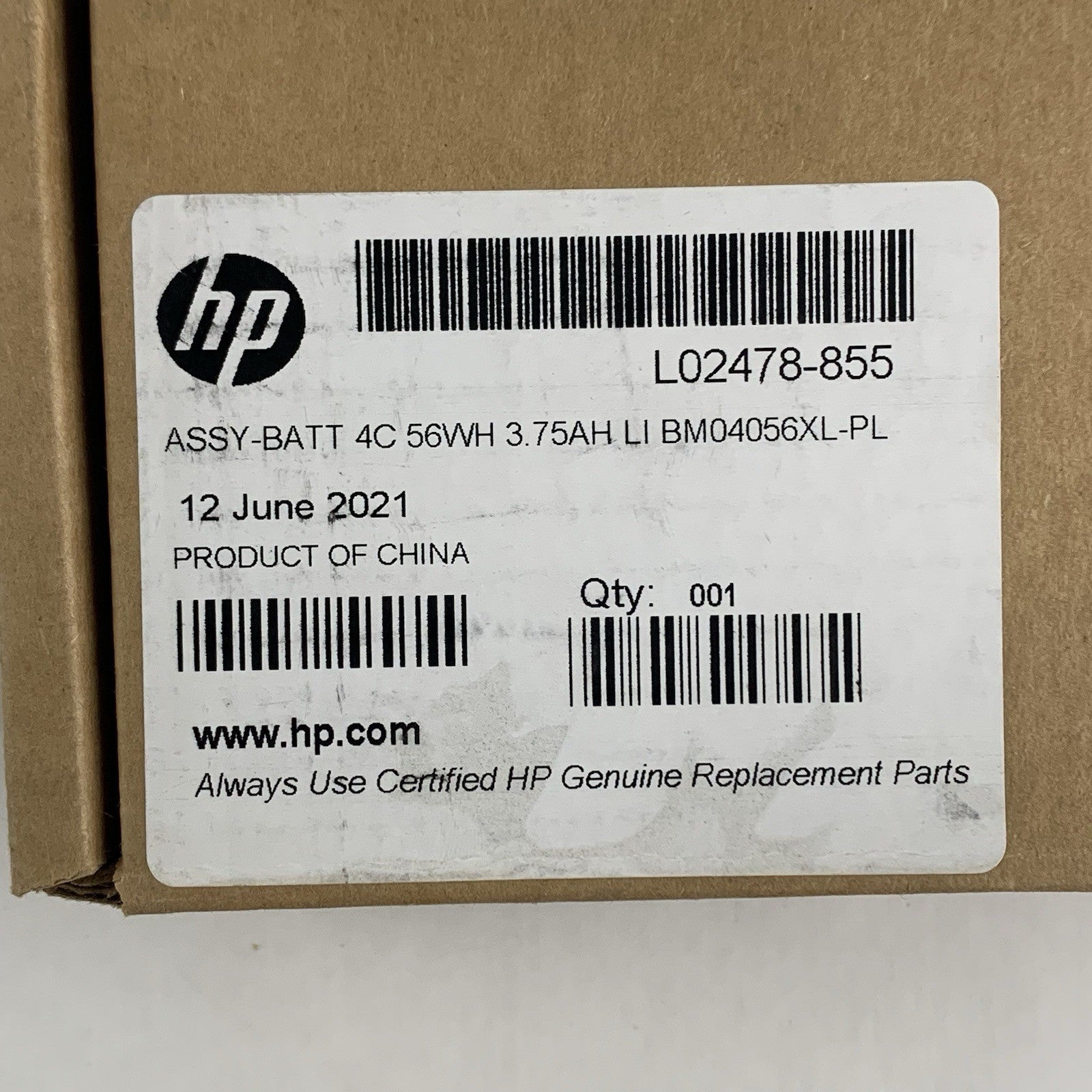 HP Battery BM04056XL EliteBook x360 1030 G3 HSTNN-DB8L L02478-855 Box Opened OEM6