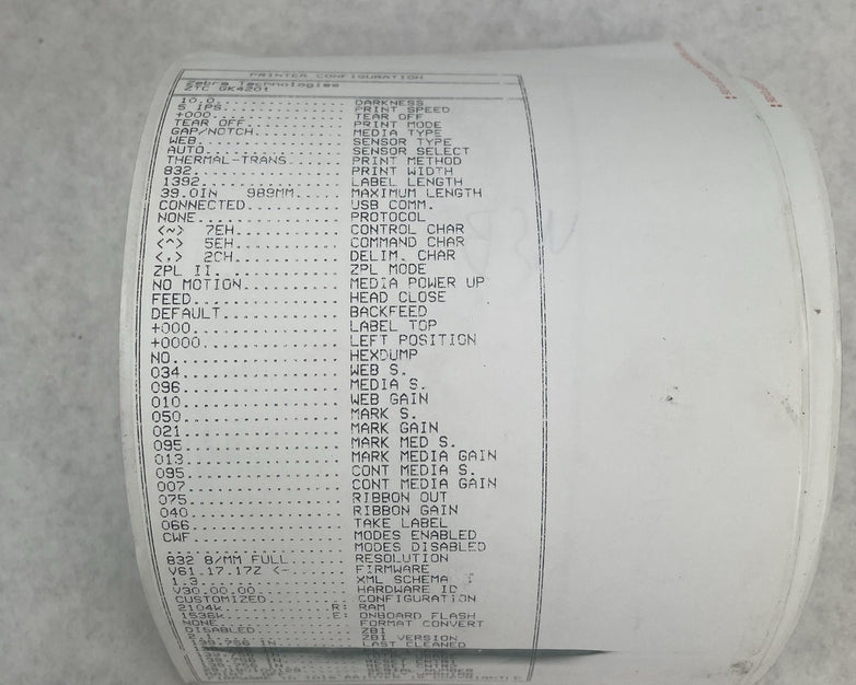 Zebra GK420t Thermal Label Printer Parts 139,788
