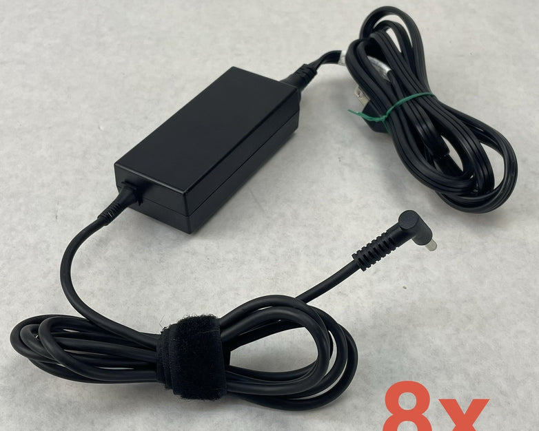 HP Laptop 65W AC Adapter Power Supply Blue Tip Mixed Lot of 8