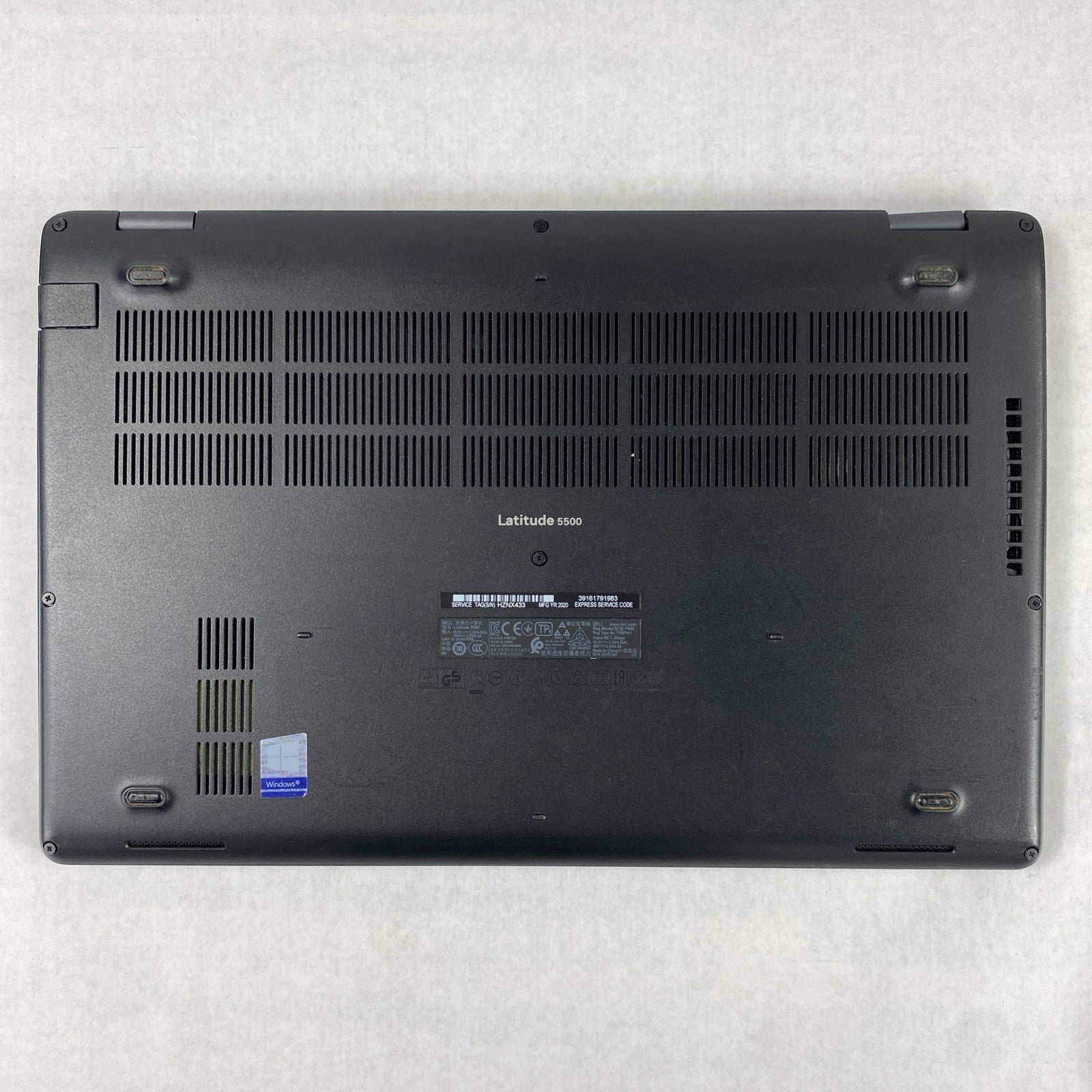 Dell Latitude 5500 Intel Core i5-8365U 1.60 GHz 8GB RAM 15.6" No HDD No OS