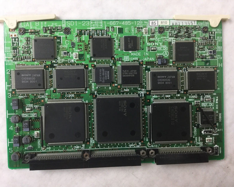 Genuine Sony Circuit Board (Removed from Betacam SX) 1-667-485-12 (A811355T)