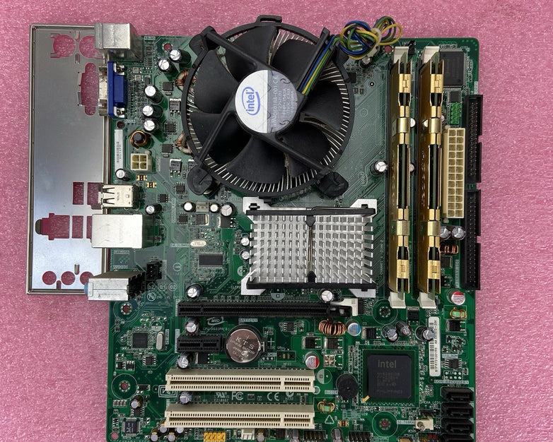 Intel DG31PR Motherboard Intel Core 2 Duo E4600 2.4GHz 4GB RAM w/IO Shield
