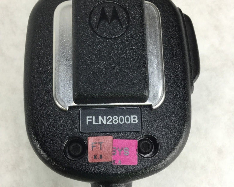 Genuine Motorola FLN2800B Push To Talk Microphone