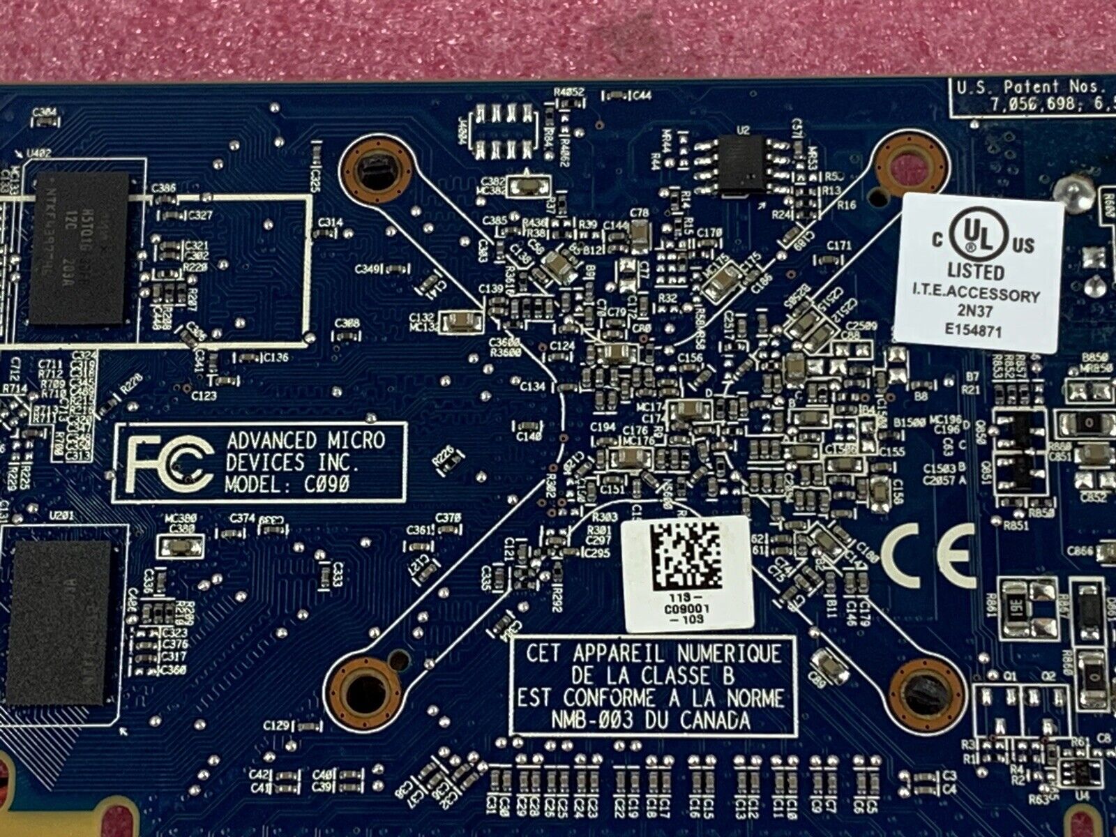 ATI Radeon Dual Monitor 512MB Video Card ATI-102-C09003 B
