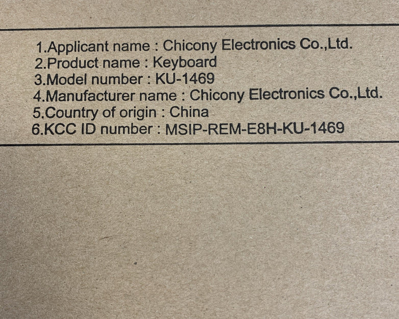 HP 803181-001 USB Slim KB Win 8 US Keyboard KBAR211  KU-1469 - Lot of 6