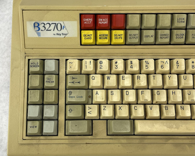 Keytronic KB3270 Plus Keyboard Professional Series Parts or Repair Untested