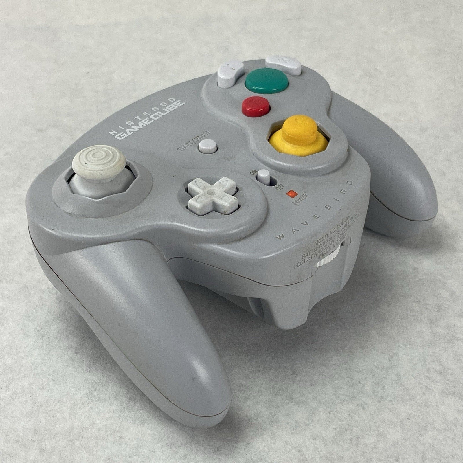 Nintendo DOL-004 GameCube Wireless WaveBird Controller Only No Reciver Untested0