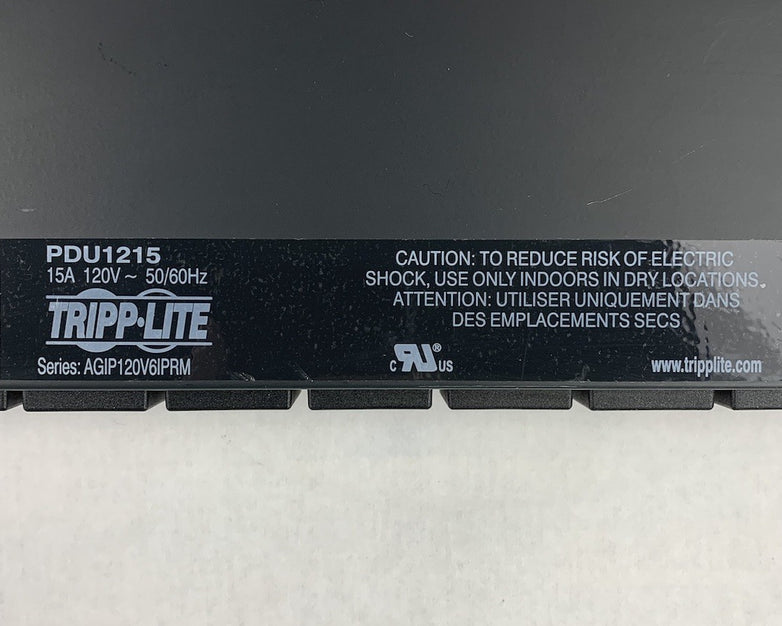 Tripp-Lite PDU1215 15A 120V ~50/60Hz Rack Mounted Surge Protector Power Supply