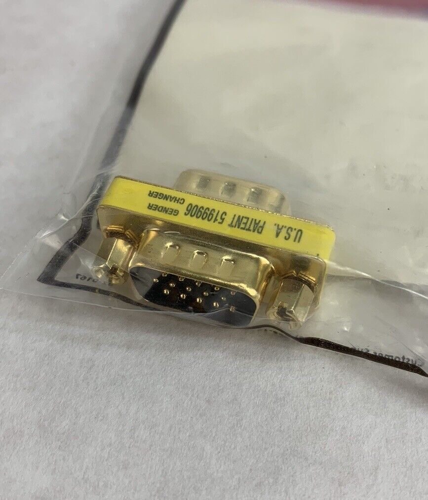 Tripp Lite P158-000 Compact Gold Gender Changer (Lot of 2)