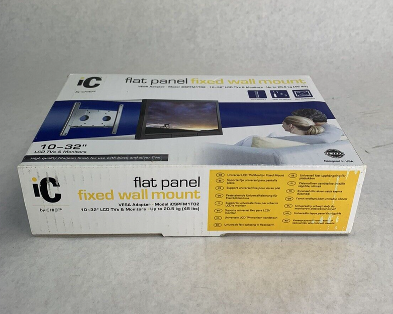 iC Chief Flat Panel Fixed Wall Mount iCSPFM1T02