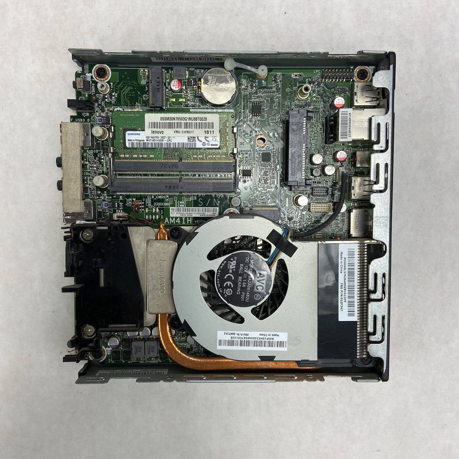 Lenovo ThinkCentre M715Q Micro AMD Pro A6-9500E 3GHz 4GB RAM No ACHDDOS9