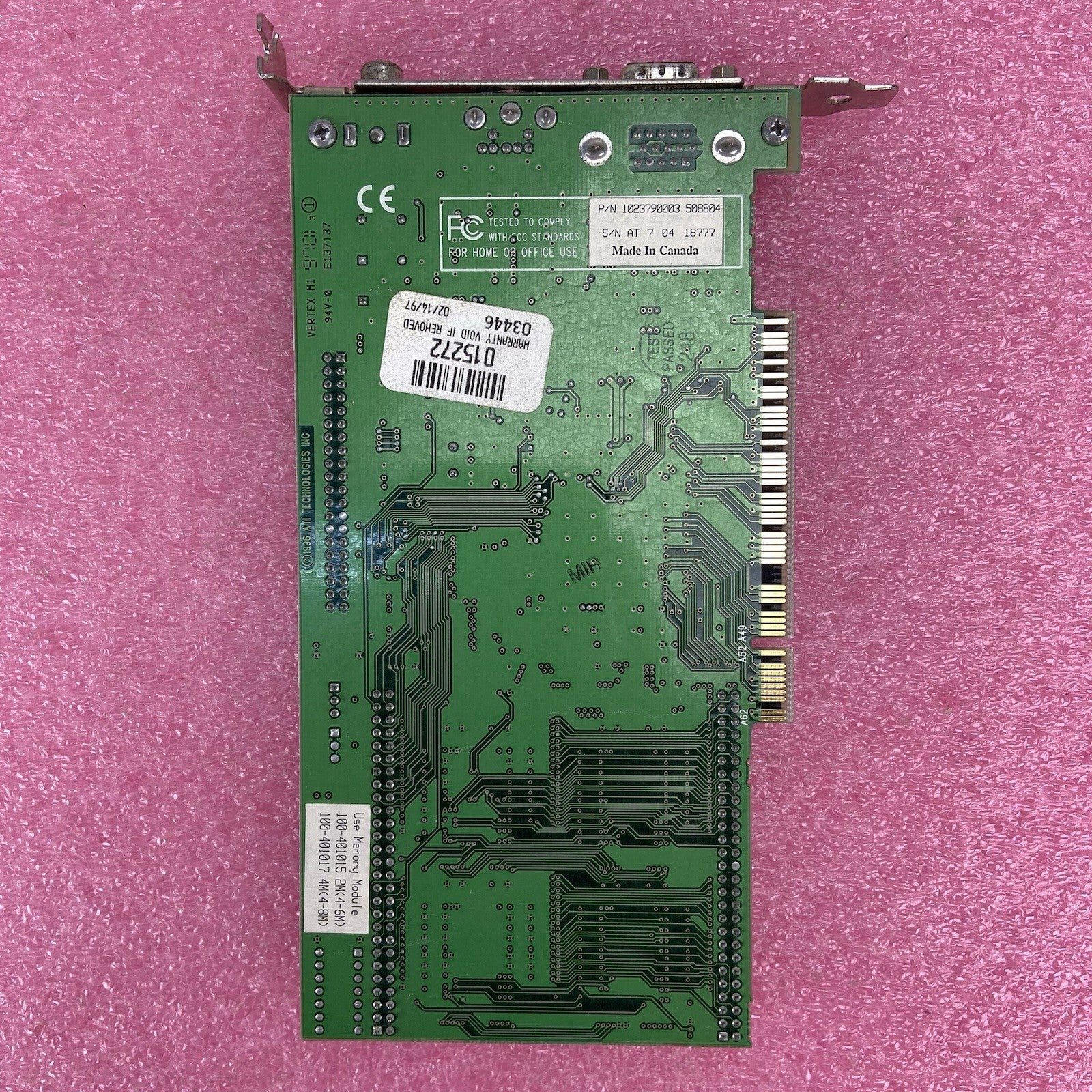 ATI 109-37900-00 3D RAGE II PCI Graphics Card Tested 8