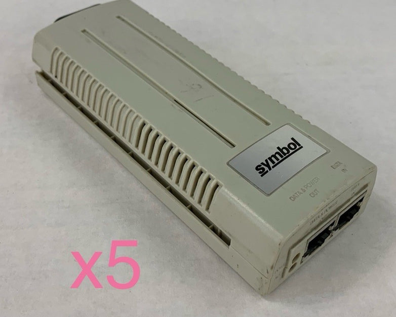 Symbol AP-PSBIAS-1P2-AFR Power Injector 1 Port (Lot of 5)
