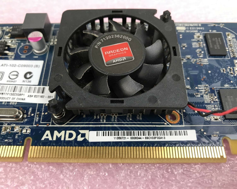 AMD Radeon ATI-102-C09003 B 512MB  PCI Express Video Card Low Profile (Lot of 5)