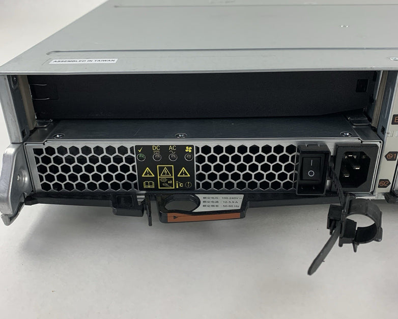 NetApp NAJ-1001 24-Bay SAS Hard Drive Array w/ 2 PSUs 23x Caddies No HDDs