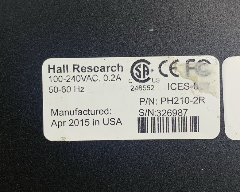 Hall Research PH210-2R U97-Ultra Receiver Tested