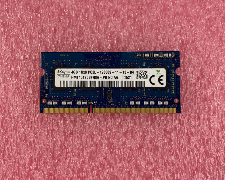 SK Hynix 4GB DDR3L PC3L-12800S Laptop Memory Ram HMT451S6BFR8A-PB - Lot of 5