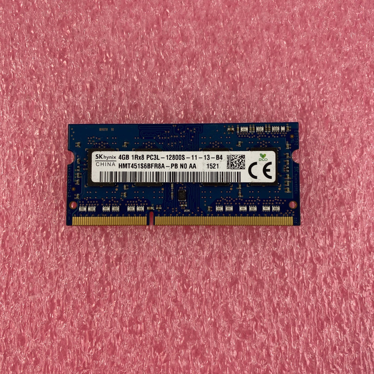 SK Hynix 4GB DDR3L PC3L-12800S Laptop Memory Ram HMT451S6BFR8A-PB - Lot of 52