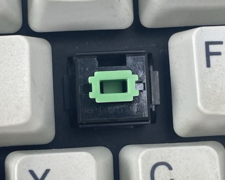 Heath Zenith Data Systems Z-150 Keyboard Green Alps Untested