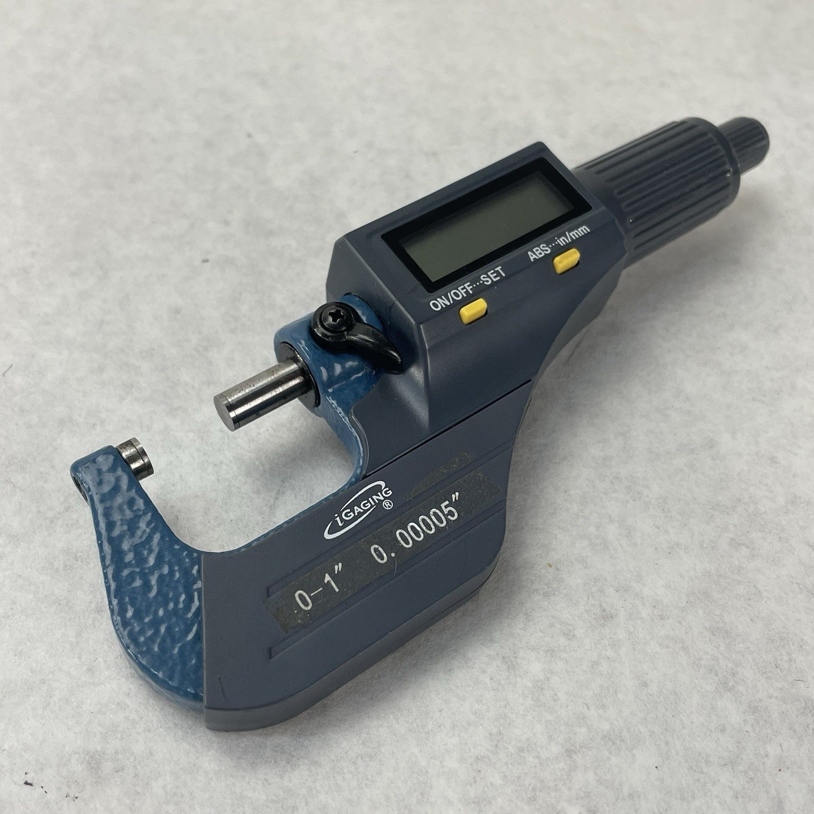 iGaging Digital Electronic Micrometer Model No. 35-025 Untested0