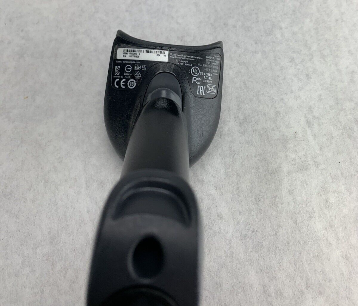 Parts or Repair Lot of 2 Honeywell Xenon 1900 Handheld Barcode Scanner