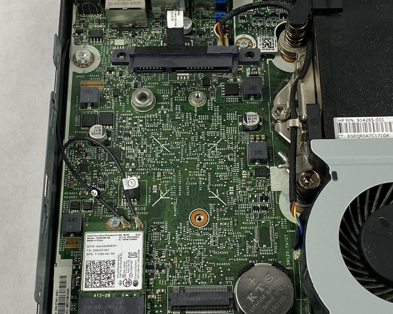 HP ProDesk 400 G3 Micro Intel Core i5-7500T 2.7GHz 8GB RAM No HDD/OS/AC