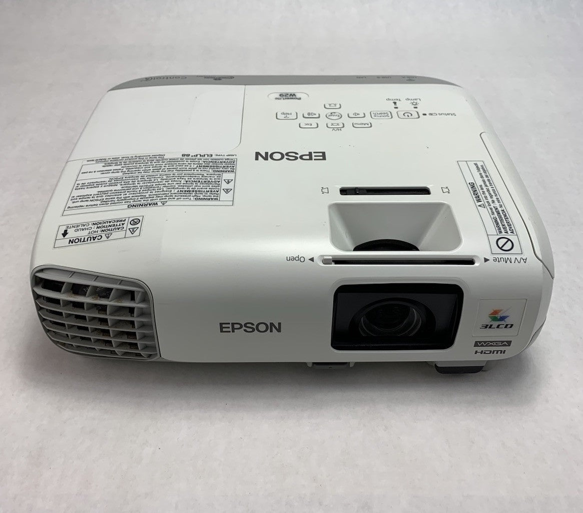 Epson PowerLite W29 H690A LCD Lamp Projector 3307 Lamp Hours - No Remote1