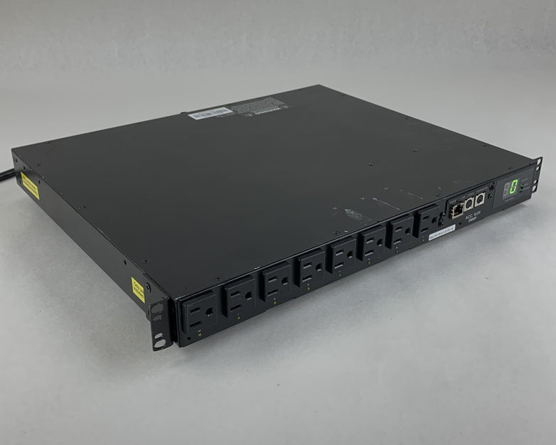 Tripp Lite PDUMH15ATNET 1U Rack-Mount PDU Power Tested Factory Reset