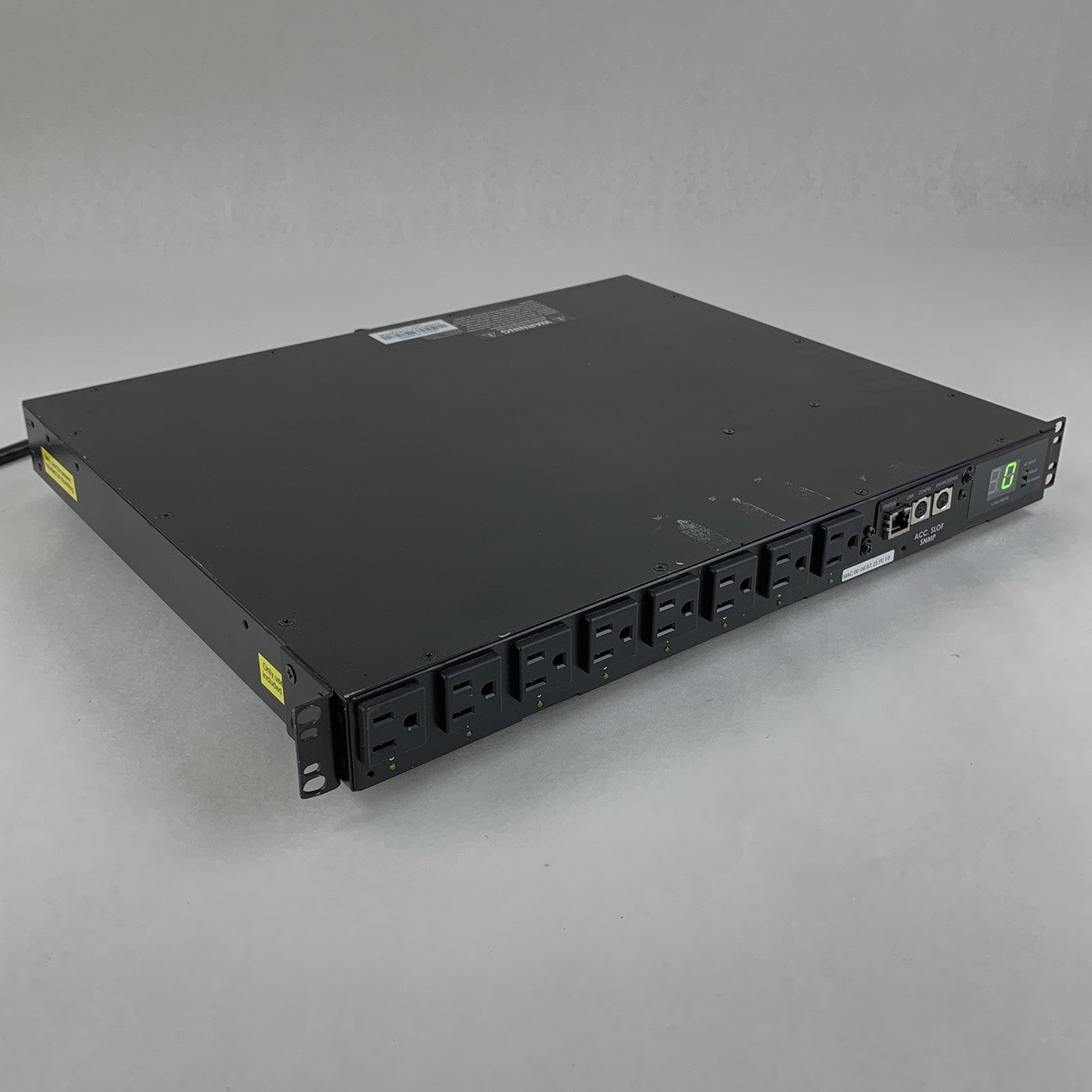 Tripp Lite PDUMH15ATNET 1U Rack-Mount PDU Power Tested Factory Reset