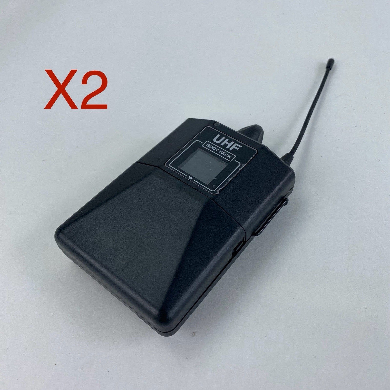 UHF Body Pack Wireless Microphone No Batteries No Microphone Lot of 20