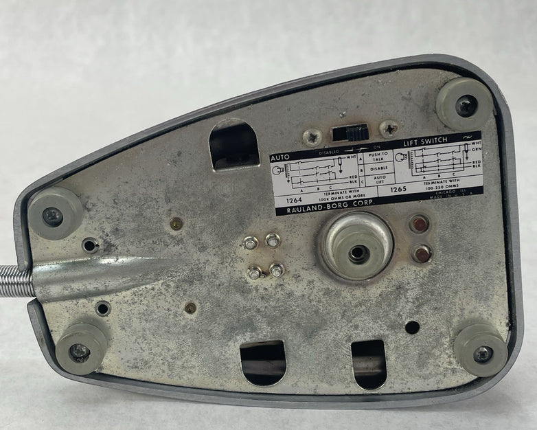 Rauland-Borg Microphone Model 1264 Parts