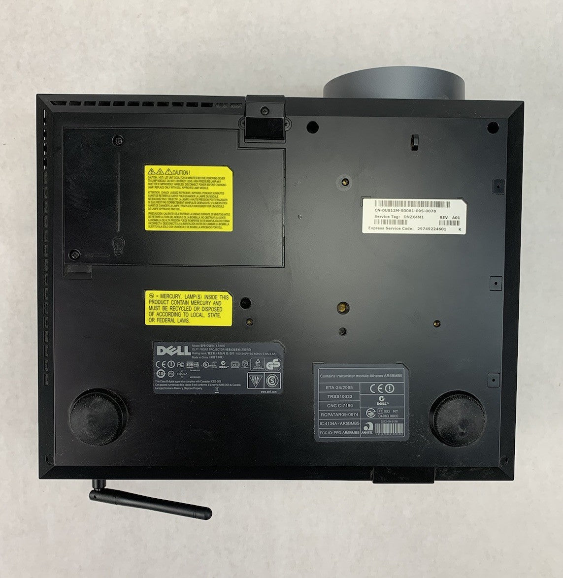 Dell 4610X LCD Projector - Parts and Repair
