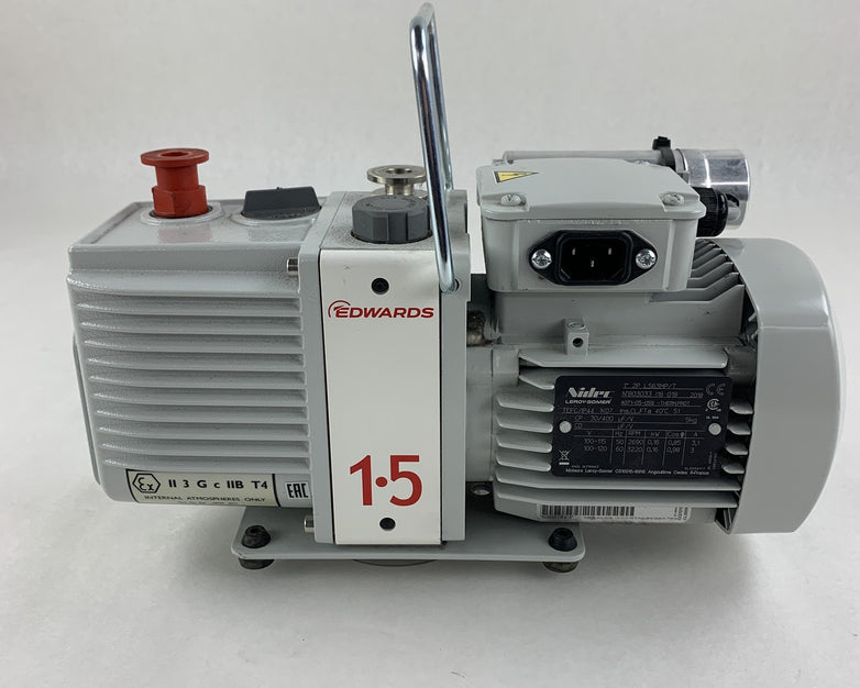 Edwards Model E2M1.5 Vacuum Pump Parts and Repair Oil Drained