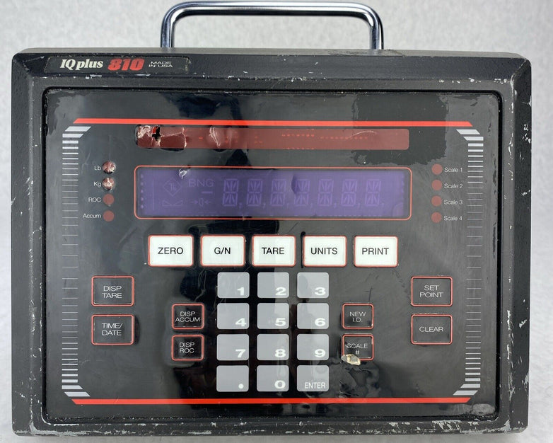 Rice Lake Weighing System IQ+810-3A For PARTS or REPAIR See Photos