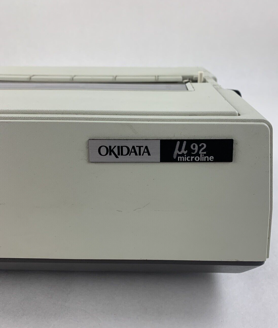 Okidata u92 Microline 9-Pin Vintage Dot Matrix Self Tested