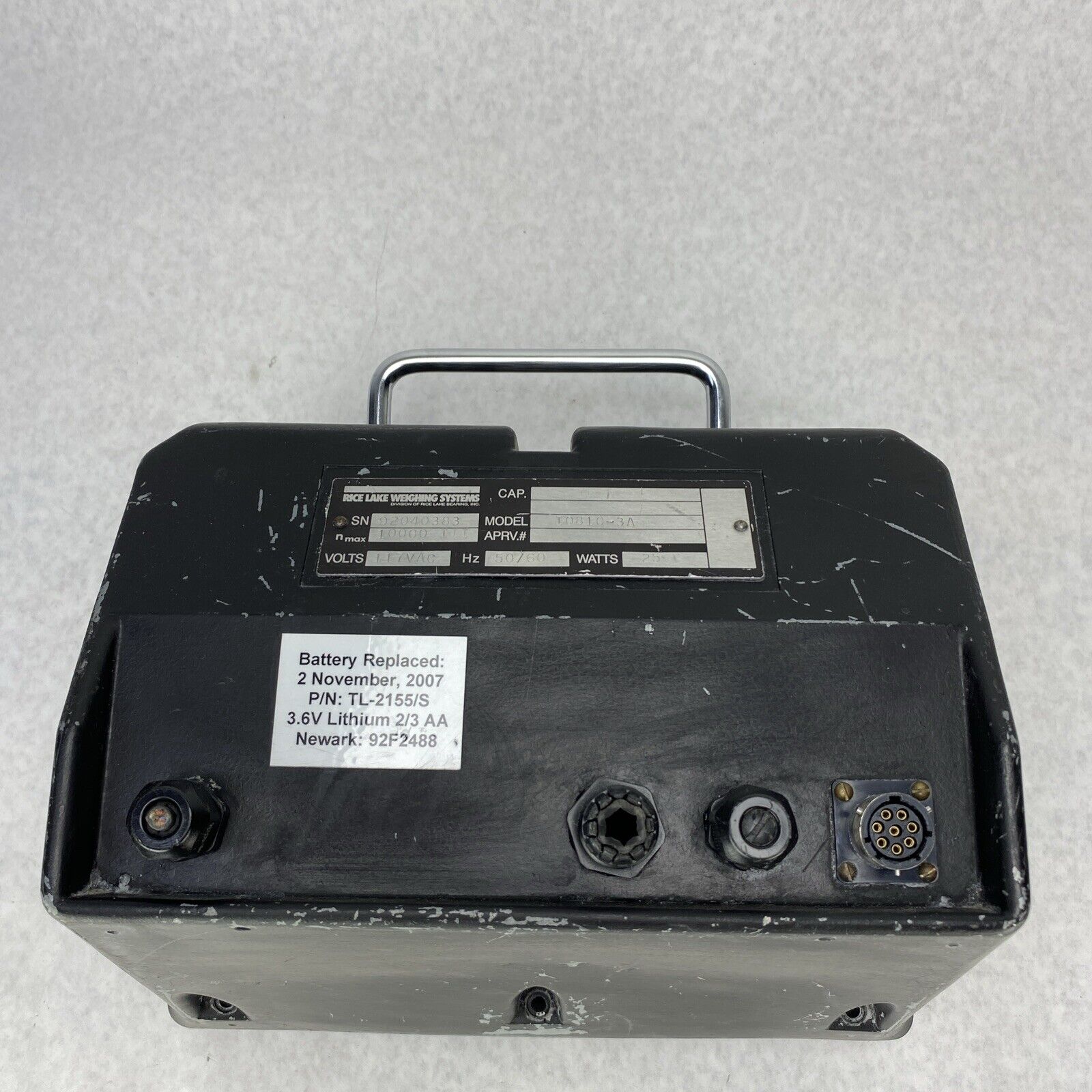 Rice Lake Weighing System IQ+810-3A For PARTS or REPAIR See Photos