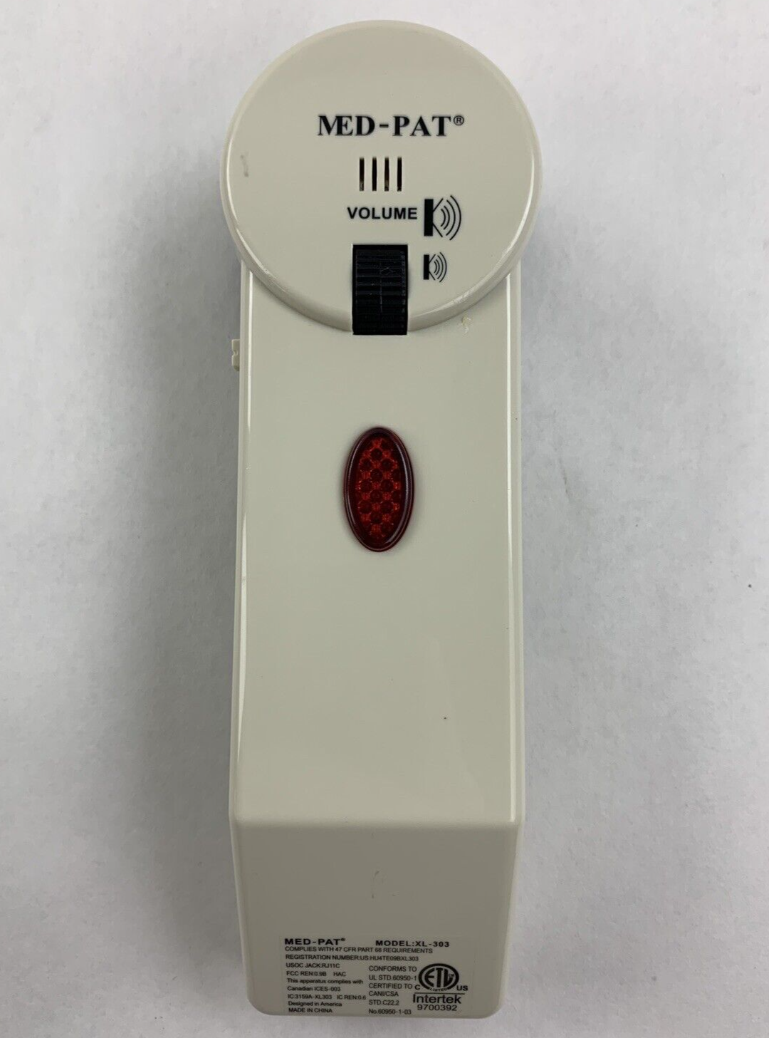 Med-Pat  XL-303 One-Piece Hospital Hotel Motel Phones