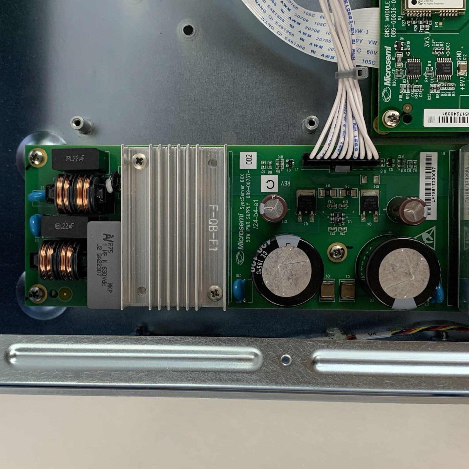 Microsemi Sync Server S650 Rev B1 Tested Reset16