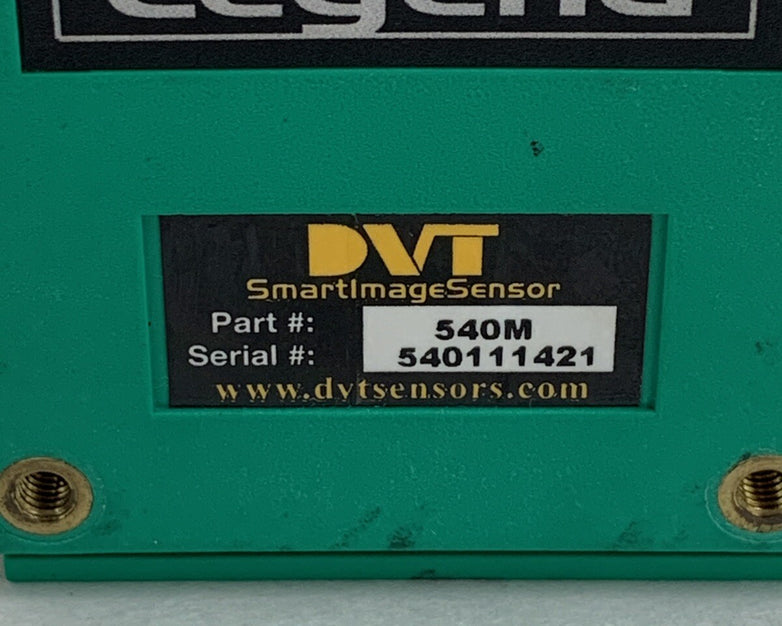DVT Cognex 540M SmartImage Sensor Legend 540 Machine Vision - Parts Or Repair