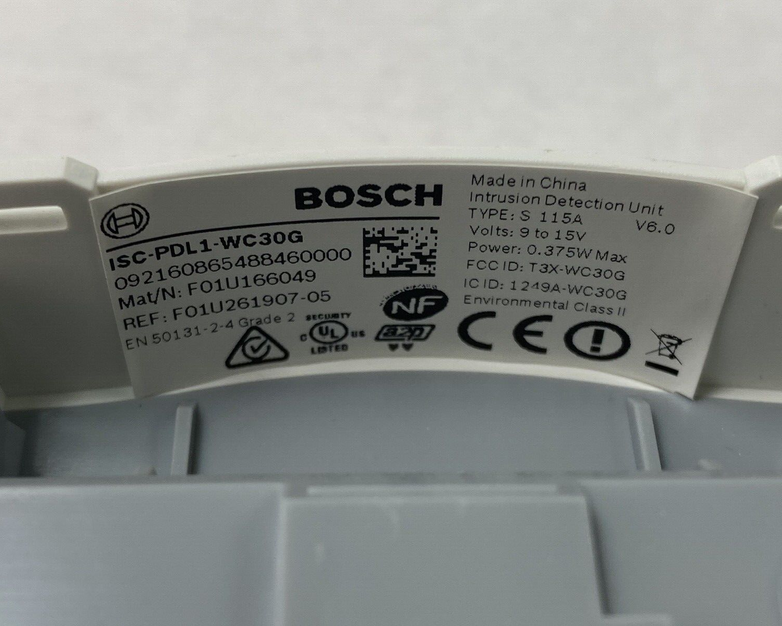 Bosch ISC-PDL1-WC30G Pro-Series Tritech Curtain Motion Detector