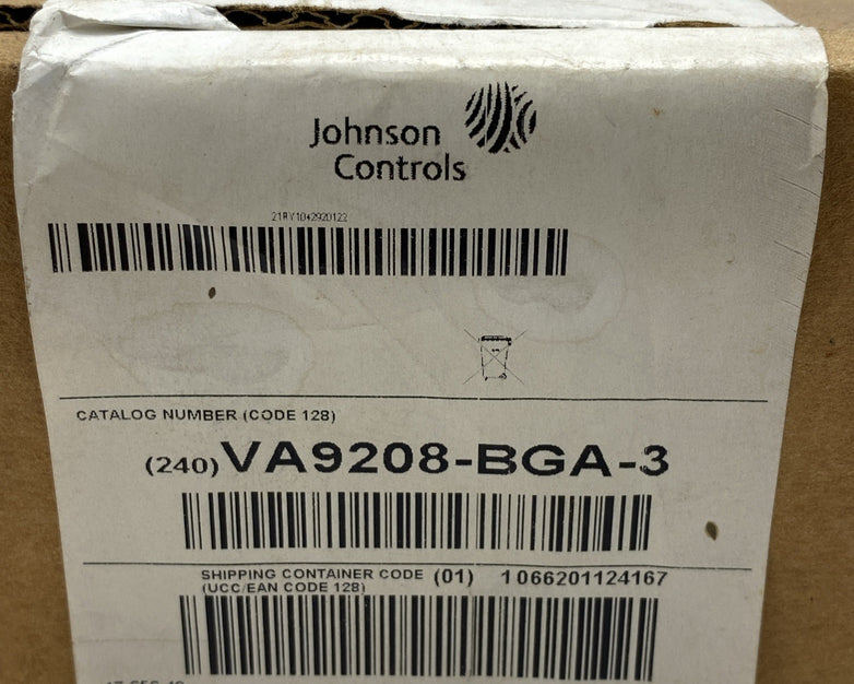 Johnson Controls VA9208-BGA-3 Electric Spring Return Valve Actuator