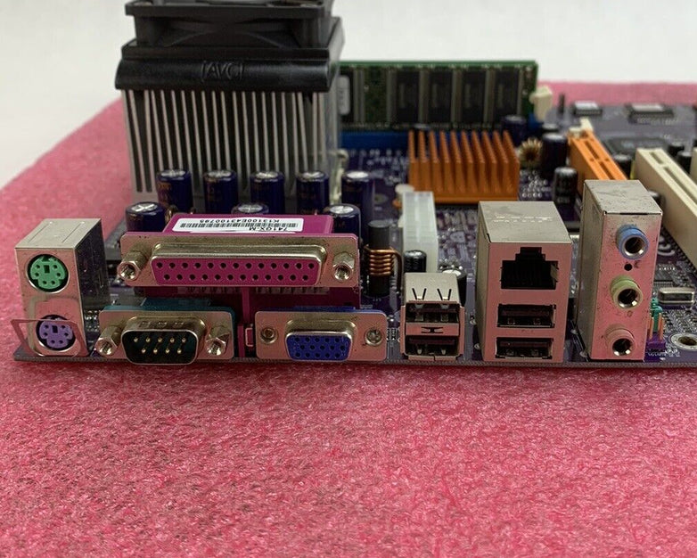 SIS SIS-741GX-M Motherboard AMD Sempron 2400+ 1.66GHz 640MB RAM w/Shield
