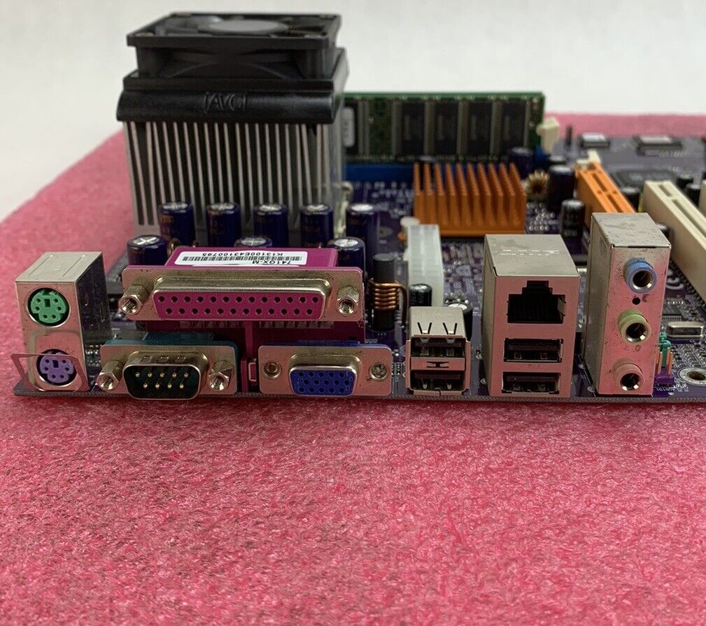 SIS SIS-741GX-M Motherboard AMD Sempron 2400+ 1.66GHz 640MB RAM w/Shield