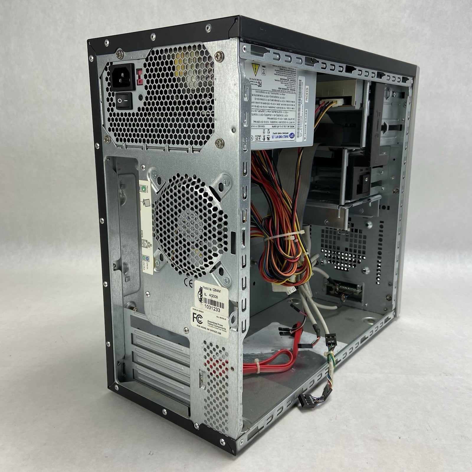 Nobilis MicroATX Computer Case SPI Sparkle ATX-300PN 300W PSU10