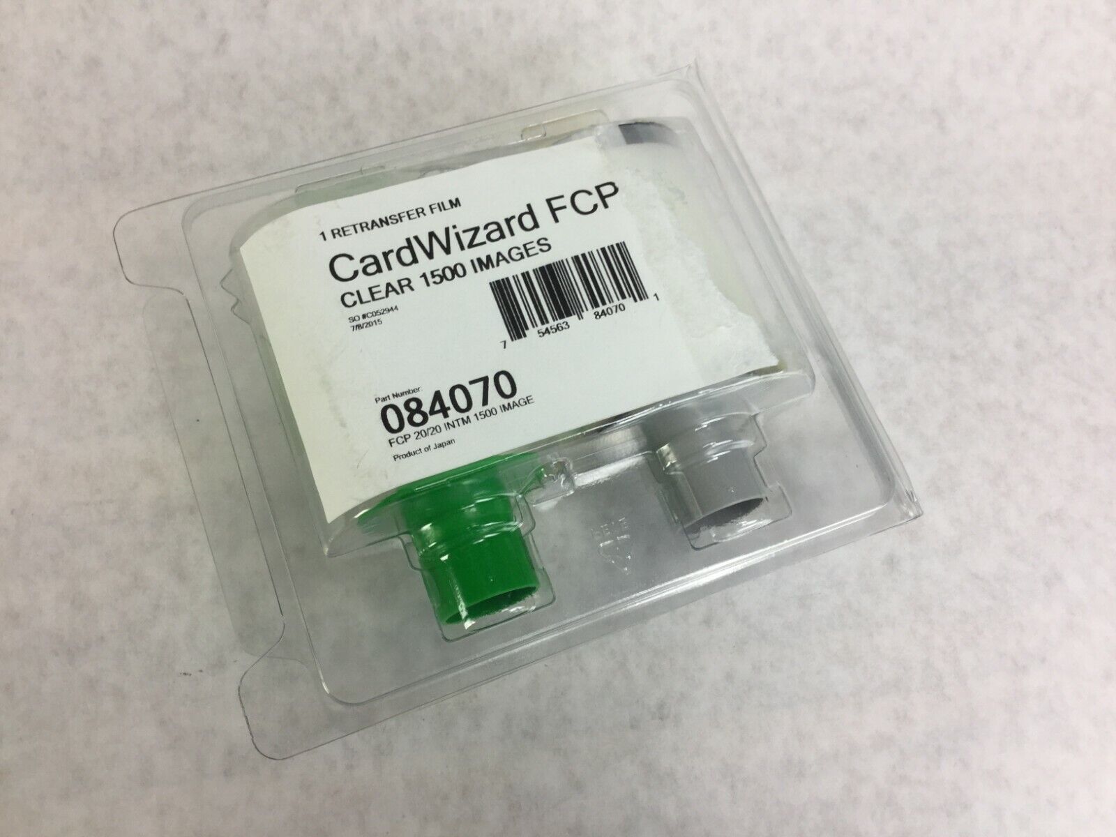 CardWizard FCP 20/20 Retransfer Film Clear 1500 Images 084070