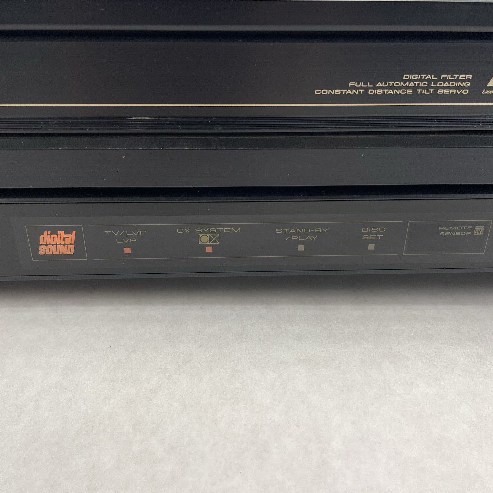 Pioneer LD-838D Laservison Laser Disk PLAYER  LD-838D For Parts
