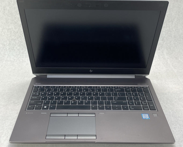 HP ZBook 15 G5 Intel Core i7-8750H 2.20 GHz 16 GB RAM 15.6" No HDD No OS