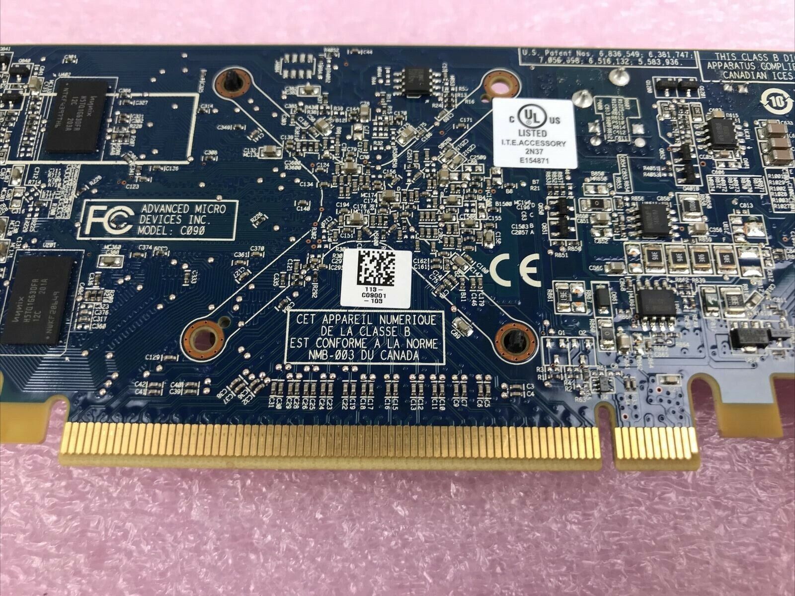 AMD Radeon ATI-102-C09003 B 512MB  PCI Express Video Card Low Profile (Lot of 5)