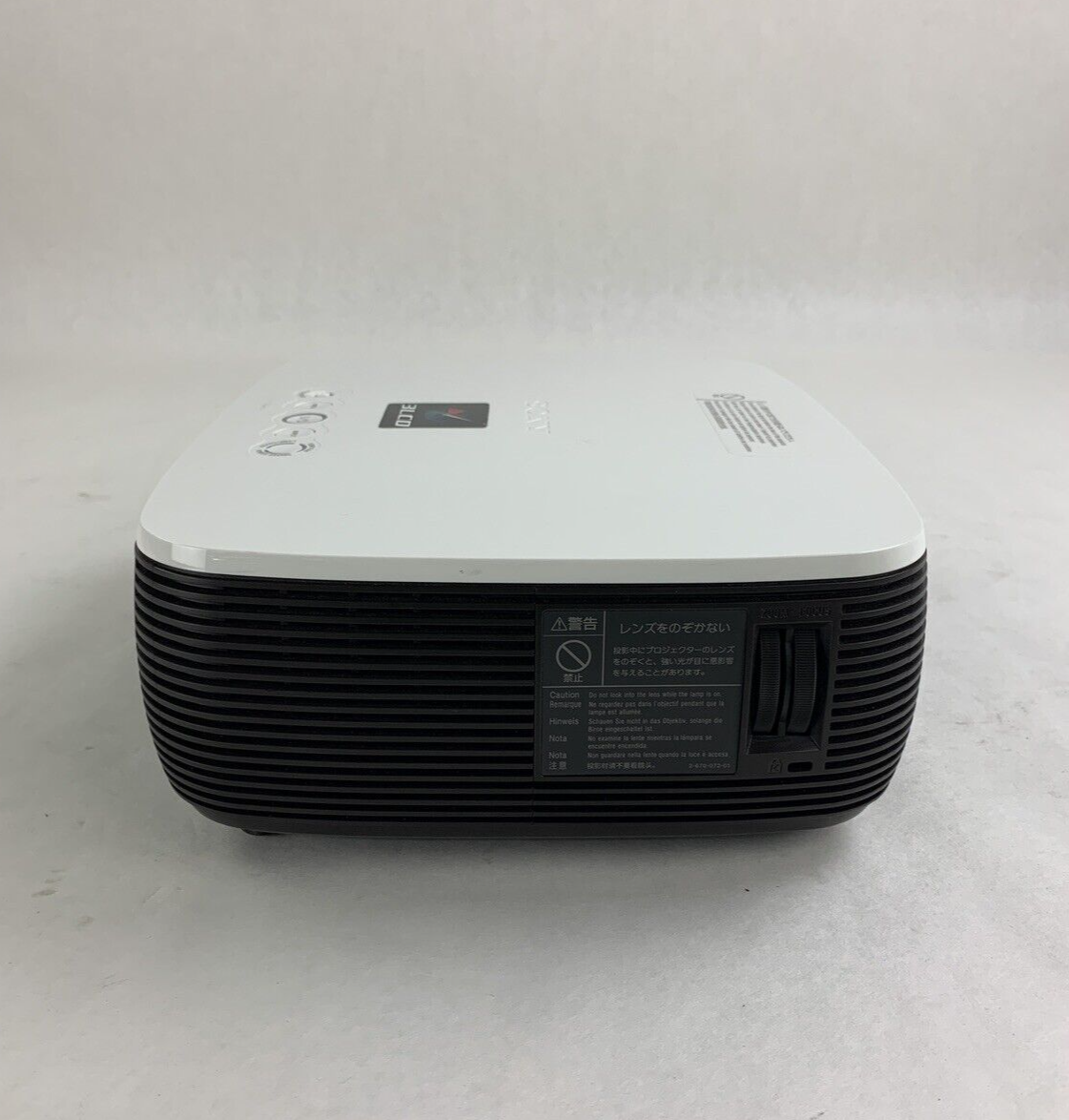 Sony VPL-ES3 LCD Data Projector 50-60Hz Tested 176 Lamp Hours