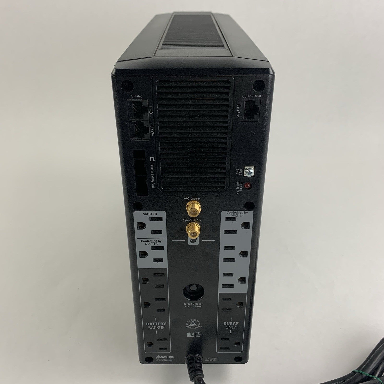 APC BX1500G Back UPS XS 1500 10 Outlet Uninterruptable Power Supply No Batt3